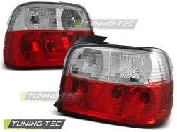 TAIL LIGHTS RED WHITE fits BMW E36 12.90-08.99 COMPACT