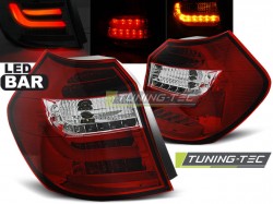 LED BAR TAIL LIGHTS RED WHIE fits BMW E87 04-08.07