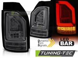 LED BAR TAIL LIGHTS SMOKE SEQ fits VW T6 15-19 OEM BULB