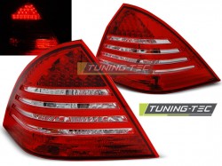 LED TAIL LIGHTS RED WHITE fits MERCEDES C-KLASA W203 SEDAN 00-04