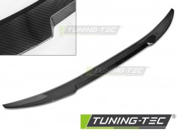 TRUNK SPOILER V STYLE CARBON LOOK fits BMW G30 17-20