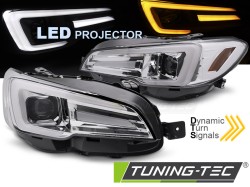 LED HEADLIGHTS DRL CHROME fits SUBARU WRX 14-22