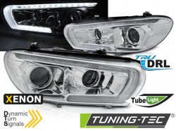 XEONON HEADLIGHTS TUBE SEQ LED CHROME fits VW SCIROCCO 08-04.14