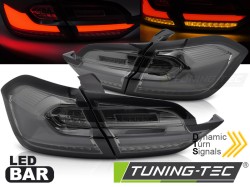 LED TAIL LIGHTS SMOKE fits FORD FIESTA MK8 17-21 HATCHBACK 