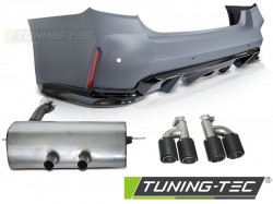 REAR BUMPER G80 PERFORMANCE STYLE W/EXHAUST fits BMW F30 11-18