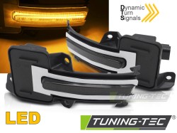 SIDE DIRECTION IN THE MIRROR SMOKE LED SEQ fits HONDA CIVIC X 16-21